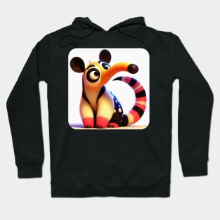 Animals, Insects and Birds - Anteater #55 Hoodie